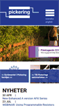Mobile Screenshot of pickering.se